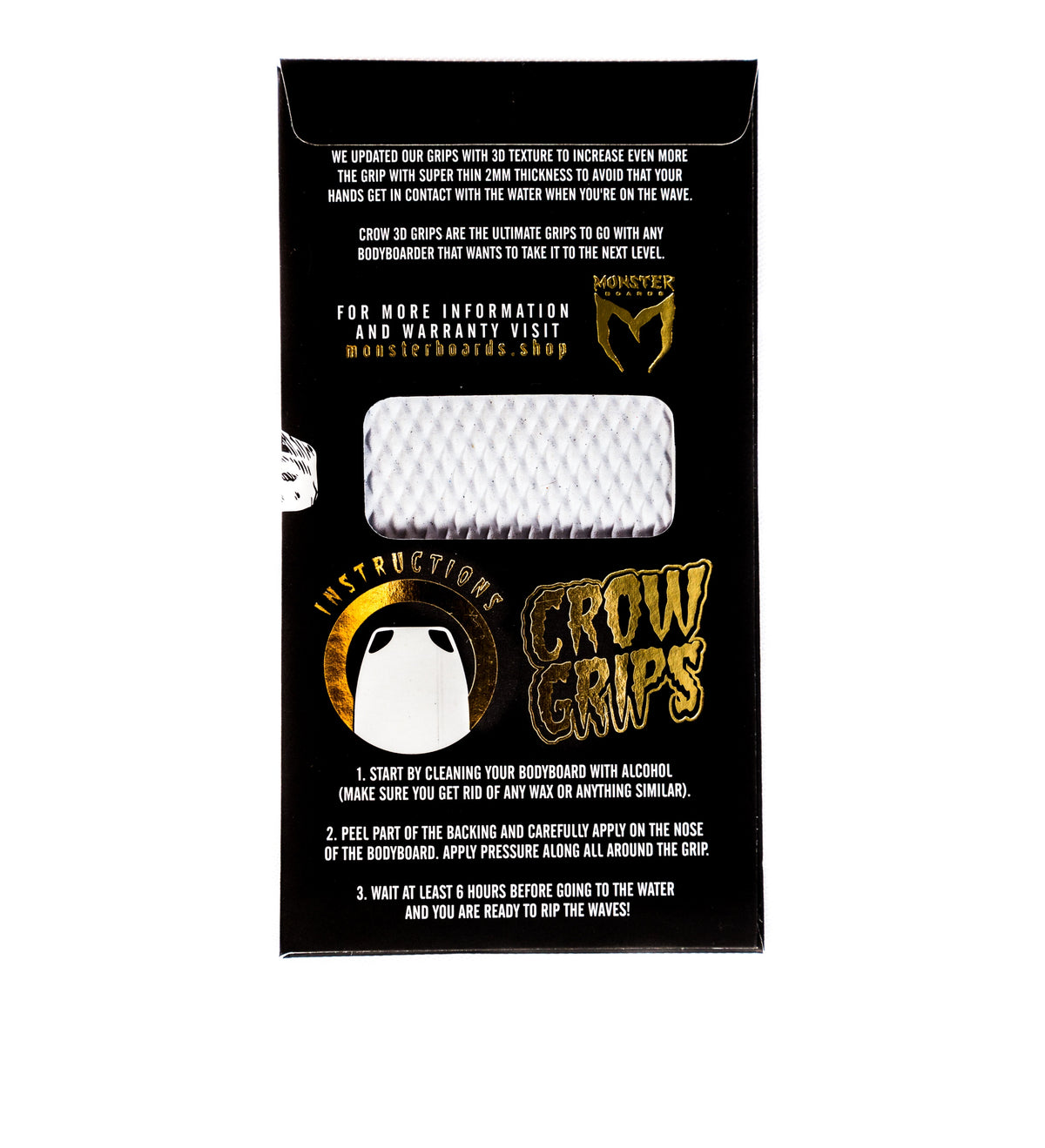 Crow Grips Eva Profissional Para Bodyboard.