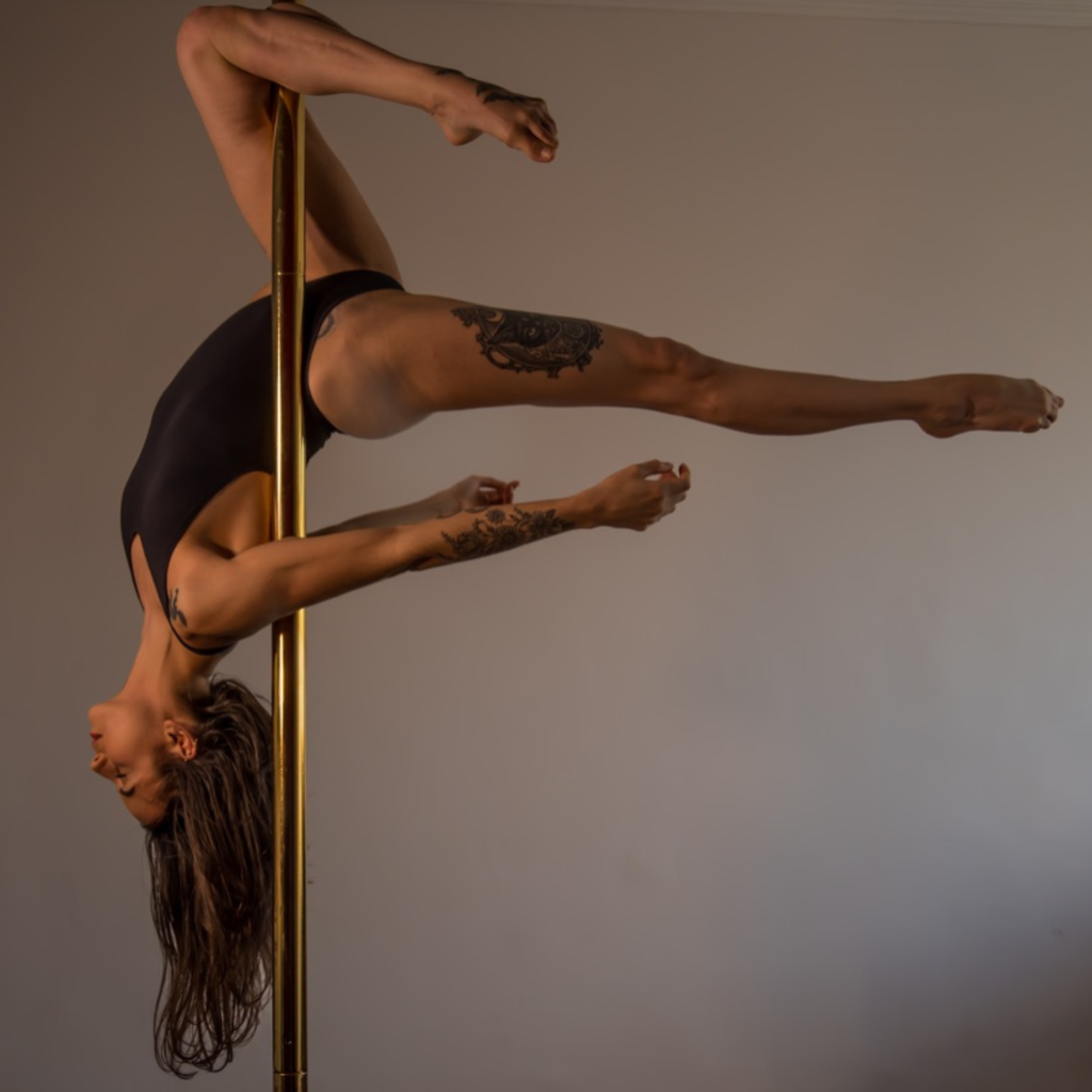 NOVO MODELO - Barra de Pole Dance Dourada - Dourado